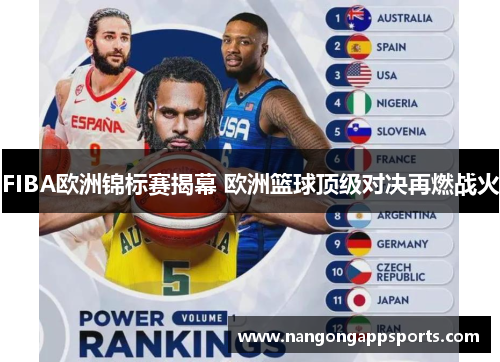 FIBA欧洲锦标赛揭幕 欧洲篮球顶级对决再燃战火